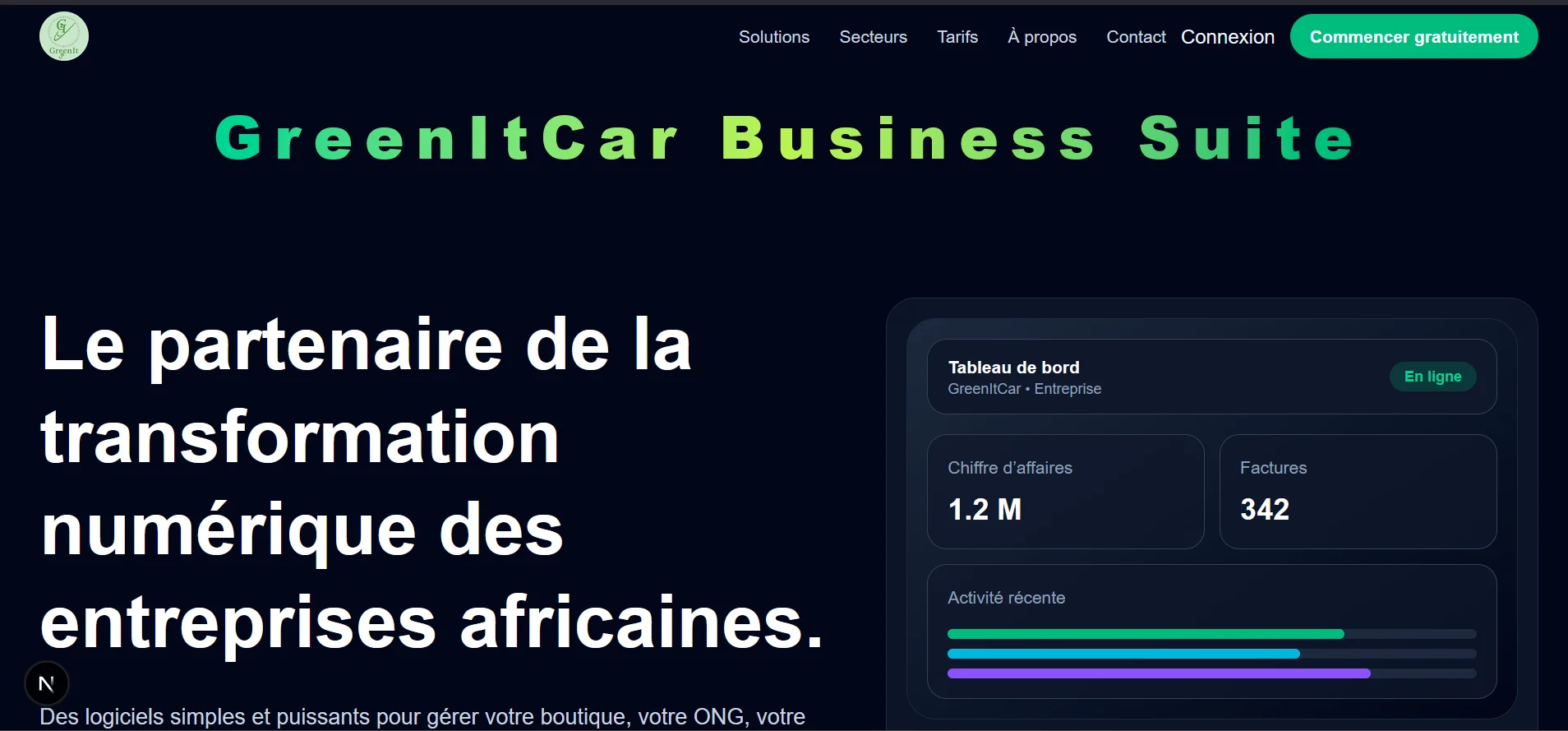 GreenItCar Business Suite